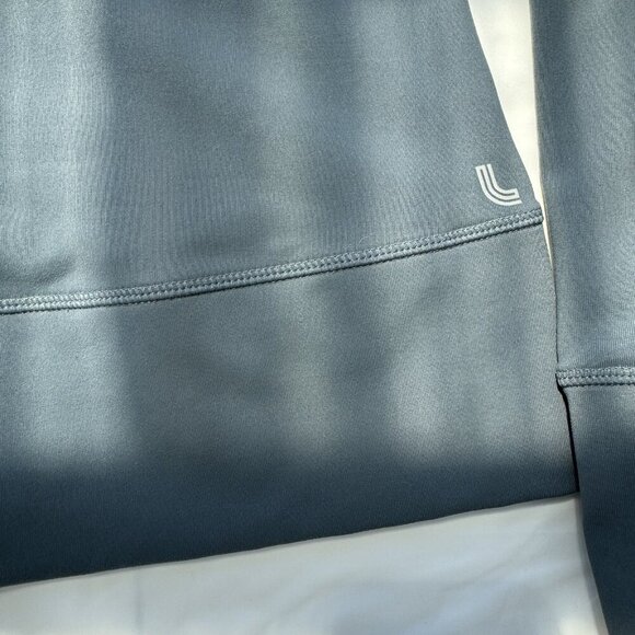 Lolë Women Blue/Grey Athletic Long Sleeves Jacket Size Small - Picture 14 of 16